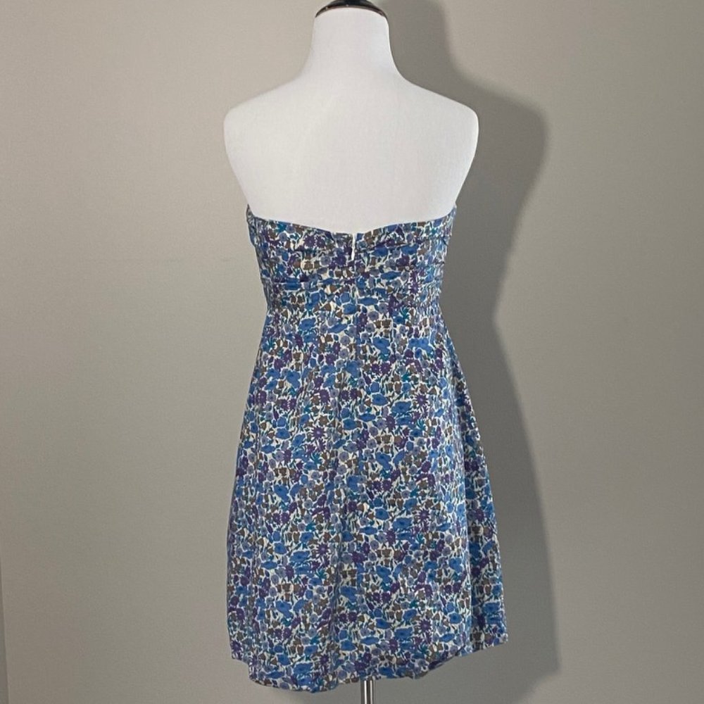 J Crew Strapless Floral Bubble Dress - Picture 2 of 5